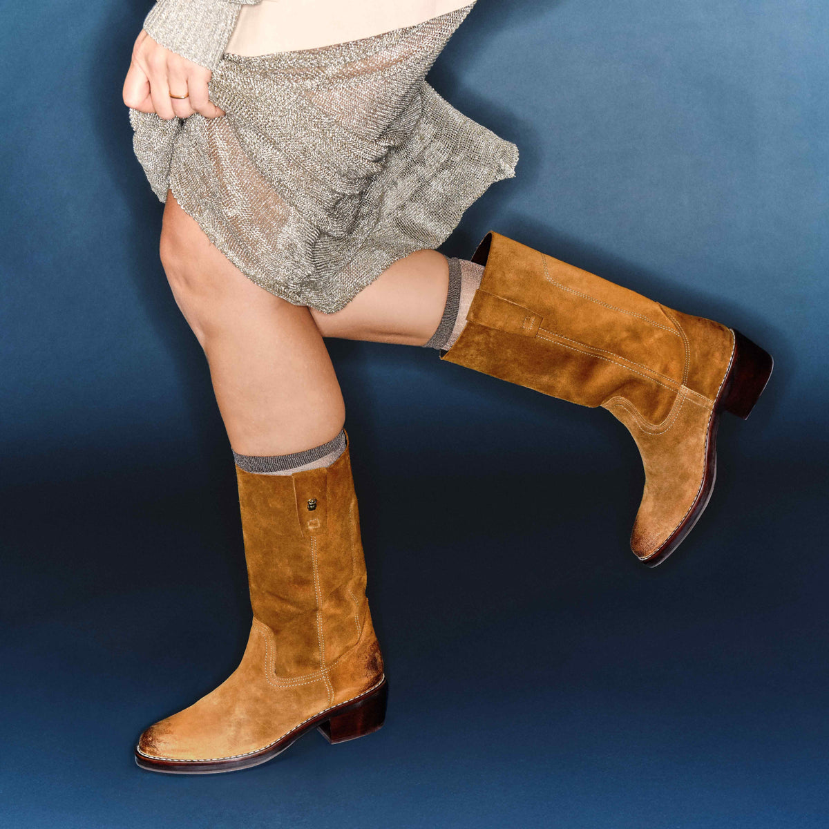 Kožené boots